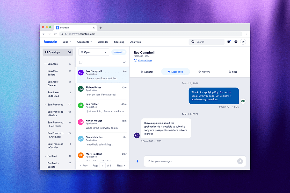 Fountain Messenger 2.0