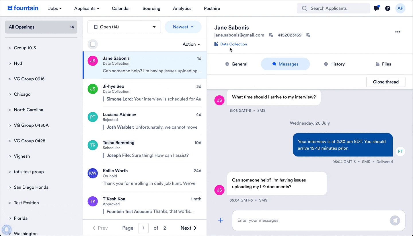 Fountain Messenger 2.0