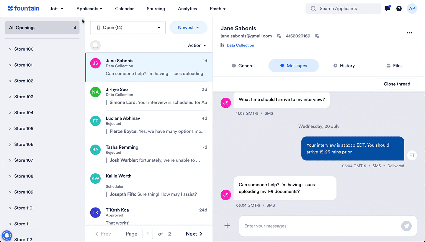 Fountain Messenger 2.0