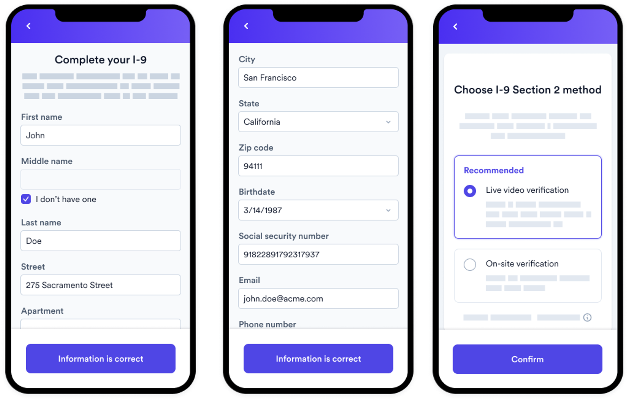 Fountain I-9 Center product screenshots
